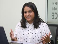  KUALA LUMPUR, Feb 29 -- Citizenship rights advocate Maalini Ramalo of Development of Human Resources for Rural Areas Malaysia (DHRRA) during an interview on statelessness with reporter of the National News Agency of Malaysia (BERNAMA), recently.  --photoBERNAMA 