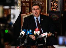 The Ambassador of Egypt to Malaysia, Ragai Tawfik Said Nasr during media conference in Kuala Lumpur, Friday.