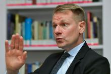 KUALA LUMPUR, March 12 -- Swedish Ambassador to Malaysia Dr Joachim Bergstrom in an interview with the Malaysian National News Agency (Bernama) reporter at the Digital Library, Wisma Bernama on Monday.  -- photoBERNAMA