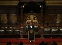  HAMBURG, March 16 -- Malaysian Prime Minister Anwar Ibrahim delivered the keynote address at the 101st Ostasiatisches Liebesmahl event at Hamburg City Hall, here, on Friday.