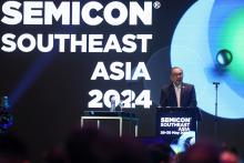 Malaysian Prime Minister Anwar Ibrahim at SEMICON Southeast Asia 2024 CxO Summit here Tuesday.