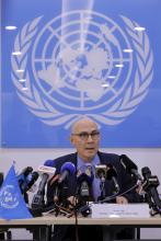 PUTRAJAYA, June 4 -- United Nations (UN) High Commissioner for Human Rights Volker Turk speaks during a press conference at UN Office today.  Turk is on working visit to Malaysia by the invitation of the Malaysian Government.  The visit is part of Malaysia’s continued engagement and collaboration with the UN to raise human rights awareness and strengthen literacy for the enjoyment of human rights by fellow Malaysians.  --fotoBERNAMA (2024) COPYRIGHT RESERVED