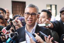 Tengku Zafrul Abdul Aziz at the launch of the Chery Malaysia assembly plant here Tuesday