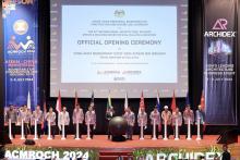 Malaysian PM Anwar Ibrahim attending the ASEAN-China Ministerial Roundtable on Construction and Housing (ACMROCH) and the 23rd International Architecture, Interior Design & Building Exhibition 2024 (ARCHIDEX) held in Kuala Lumpur on Wednesday. 