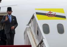 SUBANG (Malaysia), July 19 (Bernama) -- The Sultan of Brunei, Sultan Hassanal Bolkiah  arrived in Malaysia to attend the Installation Ceremony of His Majesty Sultan Ibrahim as the 17th King of Malaysia.