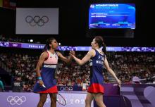 PARIS, July 30 (Bernama) -- Malaysian women’s doubles pair Pearly Tan-M. Thinaah advanced to the quarter-finals of the 2024 Paris Olympics, after another upset victory in their last Group A match, Tuesday.