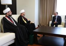 VLADIVOSTOK (Russia), Sept 4 -- Prime Minister Anwar Ibrahim (right) meet with Deputy Mufti Rushan Hazrat Abbyasov (middle), who is the first deputy chairman of Russia Muftis Council and Religious Board of Muslim today.  --fotoBERNAMA (2024) COPYRIGHT RESERVED
