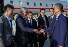  Deputy Prime Minister Dr Ahmad Zahid Hamidi arrived at Lianyungang Huaguoshan International Airport at 4.40 pm local time to begin a five-day working visit until Sept 12.