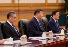 BEIJING, Sept 20 -- Chinese President Xi Jinping met with Yang di-Pertuan Agong Sultan Ibrahim at the Great Hall Of The People in Beijing today.  --fotoBERNAMA (2024) COPYRIGHT RESERVED