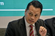 KUALA LUMPUR, Oct 9 -- Minister of Natural Resources and Environmental Sustainability Nik Nazmi Nik Ahmad spoke during a press conference at the Opening of the Malaysian Pavilion COP29 in conjunction with the International Conference and Exhibition of Green Technology and Eco Products Malaysia (IGEM) 2024 at the Kuala Lumpur Convention Center on Wednesday.