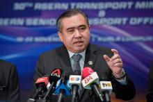 Malaysian Transport Minister Anthony Loke Siew Fook