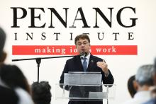 GEORGE TOWN, Dec 5 -- United States Ambassador to Malaysia, Edgard D. Kagan deliver remarks on the economic partnership between the United States and Malaysia held at the Penang Institute today.  -- fotoBERNAMA (2024) COPY RIGHT RESERVED