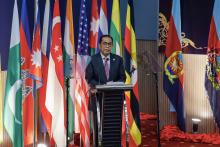 Malaysian Defence Minister Mohamed Khaled Nordin