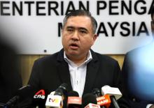 Malaysian Transport Minister Anthony Loke Siew Fook