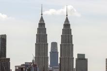 The Petronas Twin Towers, Kuala Lumpur.-fotoBERNAMA