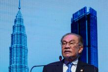 Malaysian Prime Minister Anwar Ibrahim.--fotoBERNAMA