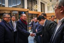 LONDON, Jan 15 -- Prime Minister Datuk Seri Anwar Ibrahim arrives in the United Kingdom today for his working visit.  Anwar is undertaking a five-day working visit to the United Kingdom from January 15 to 19.  -- fotoBERNAMA