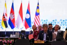 LANGKAWI, Jan 19 -- Malaysia’s Minister of Foreign Affairs Datuk Seri Mohamad Hasan chaired the ASEAN Foreign Ministers’ Retreat (AMM Retreat) at the Langkawi International Convention Centre (LICC), Sunday.  --fotoBERNAMA (2025) COPYRIGHT RESERVED