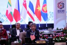 LANGKAWI, Jan 19 -- Malaysia’s Minister of Foreign Affairs Datuk Seri Mohamad Hasan chaired the ASEAN Foreign Ministers’ Retreat (AMM Retreat) at the Langkawi International Convention Centre (LICC), today.  --fotoBERNAMA (2025) COPYRIGHT RESERVED