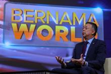 KUALA LUMPUR, Jan 29 -- The Ambassador of Malaysia to the Republic of Indonesia. Datuk Syed Mohamad Hasrin Tengku Hussin shares his insights on Bernama TV’s programme, Bernama World: Malaysia-Indonesia Diplomatic Relations And The Future Of ASEAN, hosted by Nadiah Hanim Abdul Latif, at Wisma Bernama today.  --fotoBERNAMA (2025)