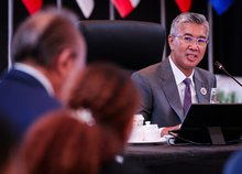 Malaysia’s Investment, Trade and Industry Minister Tengku Zafrul Abdul Aziz