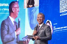 Malaysia’s Investment, Trade and Industry Minister Tengku Zafrul Abdul Aziz