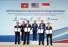 In a landmark move for regional energy cooperation, leading energy companies from Malaysia, Singapore, and Vietnam have signed a joint development agreement to explore the export of renewable electricity from Vietnam to Malaysia and Singapore.