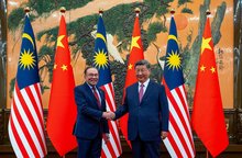 PM Anwar Ibrahim with Chinese President Xi Jinping
