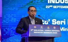 Malaysia's Defence Minister Mohamed Khaled Nordin