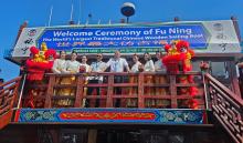 Fu Ning, the world’s largest traditional Chinese wooden sailing boat