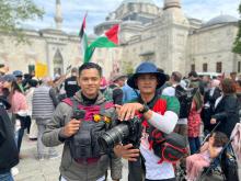 Malaysian National News Agency (Bernama) writer and broadcast journalist Muhammad Hafizuddin Mohd Yusof and Bernama TV cameraman Mohammad Nulhakim Jailan are among those who have joined the international community in the 'Break the Siege: Freedom Flotilla Mission to Gaza 2024'