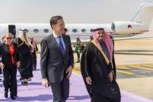 Prime Minister of Netherlands Arrives in Riyadh on an Official Visit to Saudi Arabia