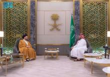 HRH the Crown Prince Receives Iraqi National Wisdom Movement Leader
