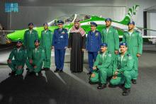Hawk T-165 Aircraft Partly Manufactured by Saudi Cadres Inaugurated under Saudi Defense Minister Patronage