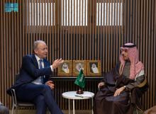 Saudi, Irish Foreign Ministers Hold Talks on Gaza