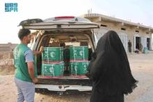 KSrelief Distributes 3,534 Food Baskets in Yemen