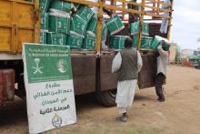 KSrelief Distributes 944 Food Baskets in Sudan