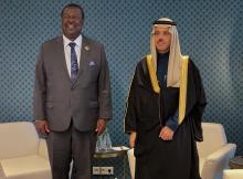 Minister of Foreign Affairs Meets with Cabinet Secretary for Foreign and Diaspora Affairs of Kenya