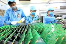Electronic meter production line in Central Power Corporation's Electronic Measurement Equipment Manufacturing Center (EVNCPC EMEC). (Photo: VNA)