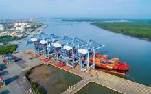 Cai Mep - Thi Vai deep-water port in Phu My town, Ba Ria - Vung Tau province is an important condition contributing to attracting FDI to the Southeast region. (Photo: VNA)