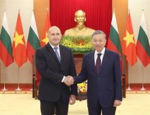 Vietnamese Party leader receives Bulgarian President