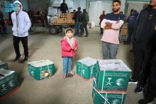 Saudi Aid for Gaza