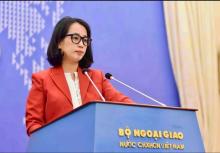 Spokesperson of the Ministry of Foreign Affairs Pham Thu Hang. (Photo: VNA)
