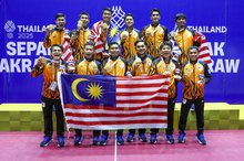 Malaysia's long wait to end the drought in the team regu sepak takraw championship finally materialised when the national squad defeated arch-rivals Thailand 2-1 in the final of the 2025 SEA Games here on Sunday.