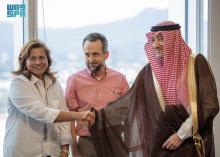 Saudi Vice Foreign Minister Meets with Honduran Secretary of State for Presidency, Tourism Minister