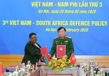 Vietnam, South Africa hold third Defence Policy Dialogue