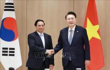 Vietnamese Prime Minister meets with Korean President