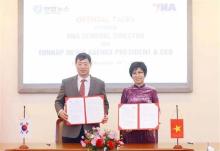 Vietnamese, Korean news agencies step up cooperation in information exchange