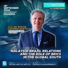 The Brazilian Ambassador to Malaysia, Ary Quintella, 