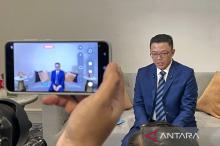 Foreign Minister Sugiono answers reporters’ questions in Washington, D.C. on Friday (Feb 20, 2026). (ANTARA)